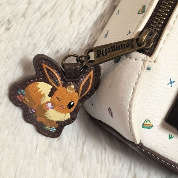 Loungefly Pokémon Eevee Sweet Choices Convertible Mini Backpack - Picture 7 of 15